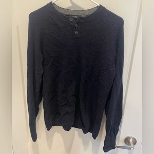 Thrifted Men’s Saks Fifth Avenue Cashmere Henley